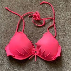 Victoria's Secret Coral Bikini Top